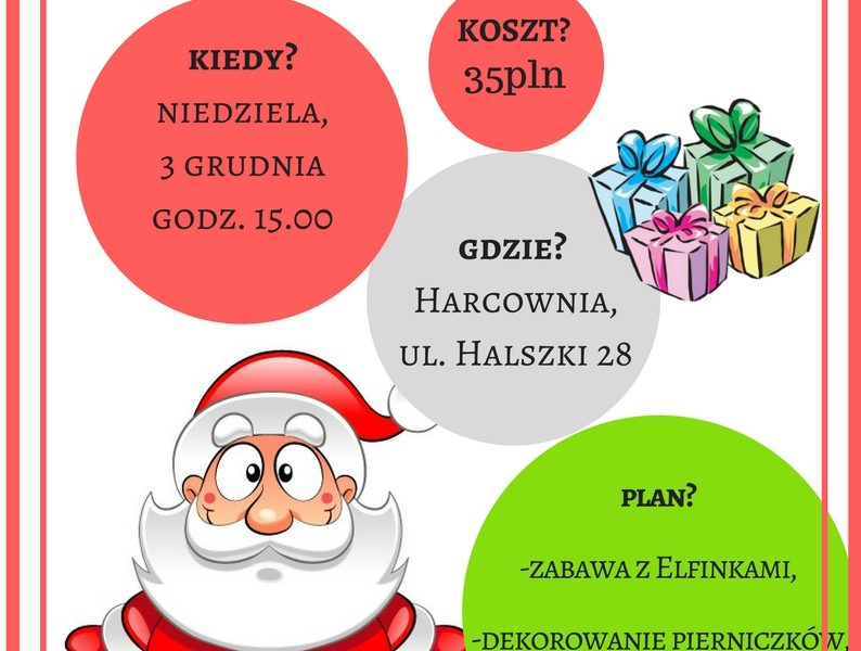 Wizyta Mikołaja 3 grudnia!